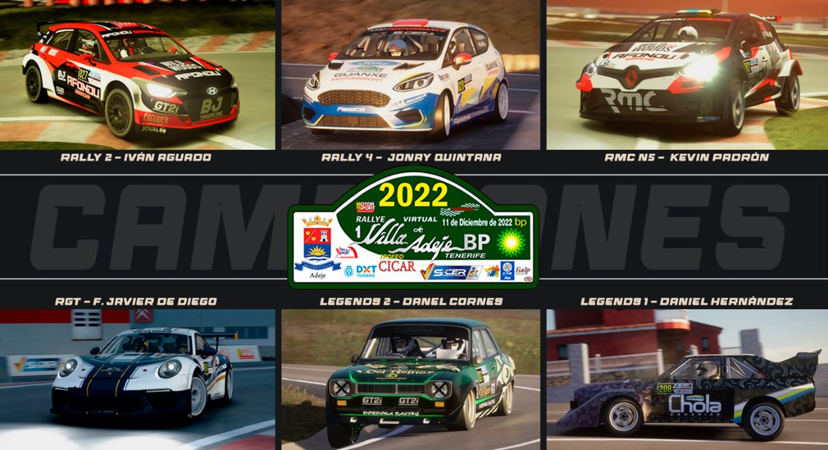 club_simracing's tweet photo. 🏁 GANADORES
#scerv #adeje @virtual_rfeda https://t.co/ExhxElGDcW