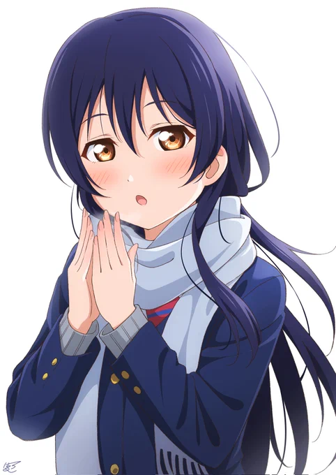 マフラー海未ちゃん! 