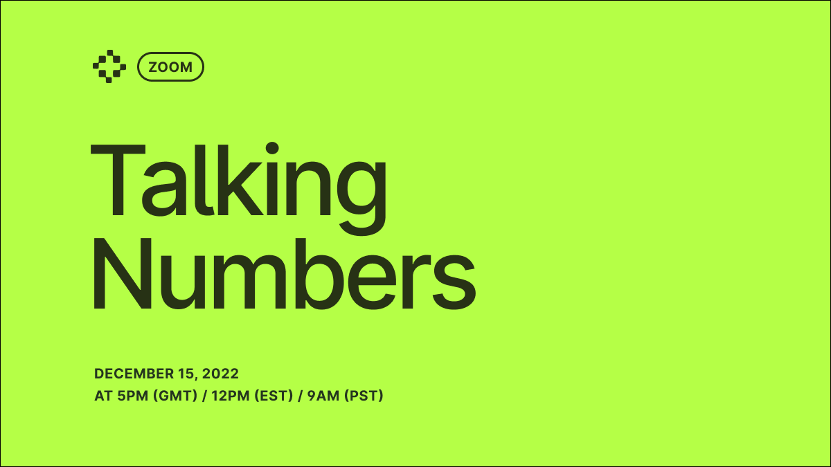 decipad's tweet photo. Join us on Thursday for the first edition of our community call, #TalkingNumbers🔢!
30 min jam-packed with insights, challenges and eureka moments by CTO @pgte, Language Engineer @fabiosantosart and hosted by @giutheginger.
Register here 👇🏼
https://t.co/TgePKsER5g https://t.co/hoC11uYiHW