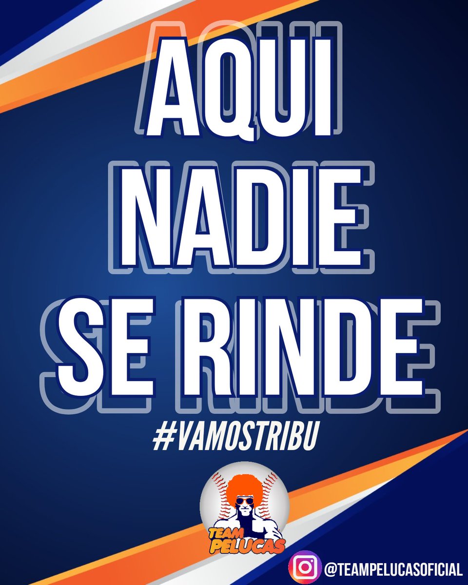 Esto no se acaba , hasta que se acaba
VamosTribu 🔥

"Aquí nadie se Rinde"

#teampelucas