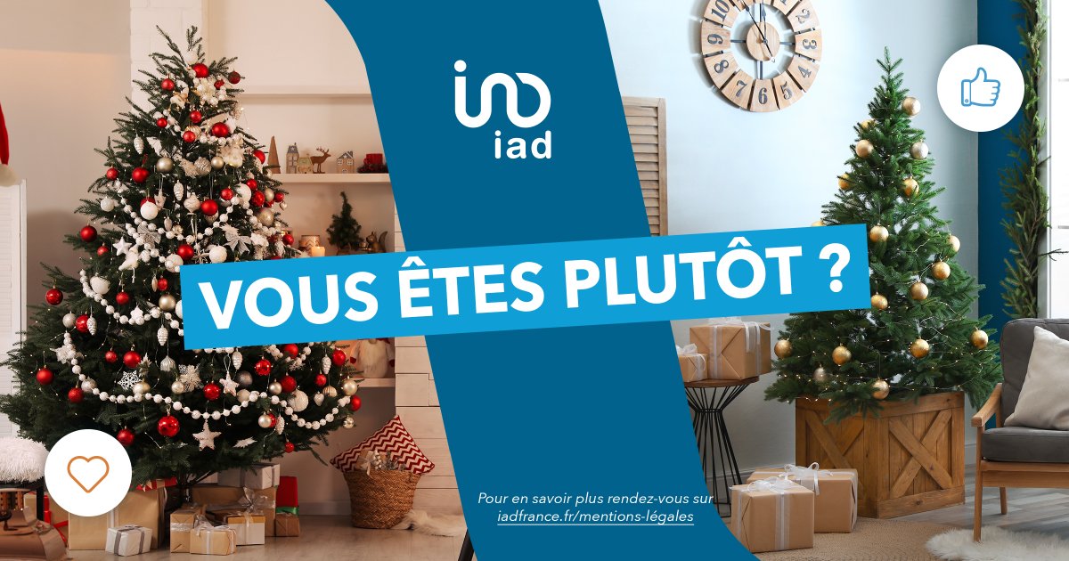 jpinaudimmo's tweet photo. On sait que cette période fait l’unanimité auprès de tous mais à chacun sa façon de décorer son sapin 🎄. Alors vous êtes plutôt sapin chargé, il faut que ça brille ou sapin avec une décoration minimaliste ? 😉 https://t.co/ruH5YEDrVT
