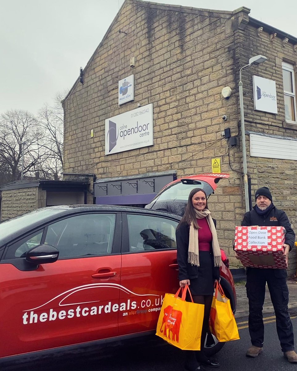Today we handed over our Christmas donations to <a href="/OpenDoorColne/">The Open Door Centre Colne</a> and <a href="/cashforkidsLANC/">Cash for Kids Lancashire</a> at <a href="/BoundaryOutlet/">Boundary Outlet</a> in #Colne. This year more than ever it’s important to support those who need it most. We’re really proud of our team for their generous donations. 🎄🎁