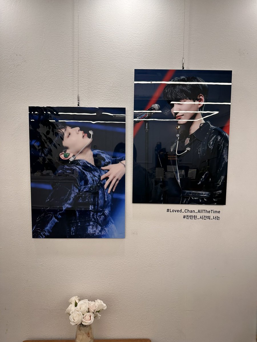 카페 준비하느라 고생 많았을 텐데 너무 감사합니다🖤찬이 보면 되게 감동적일 것 같습니다ㅠㅠ