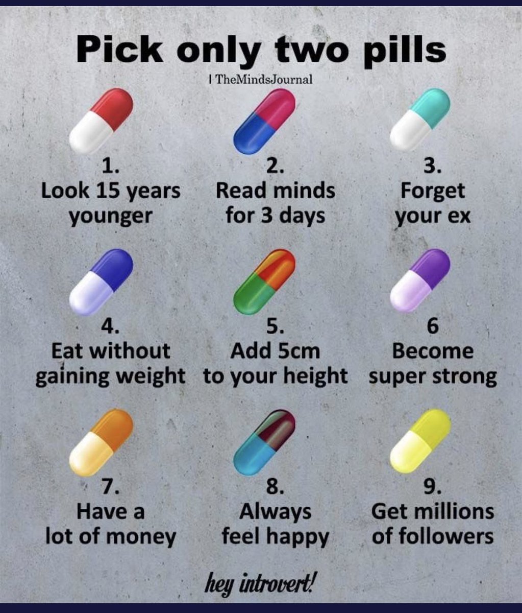 Pick only 2 and explain why u chose them 🤔🤔🤔