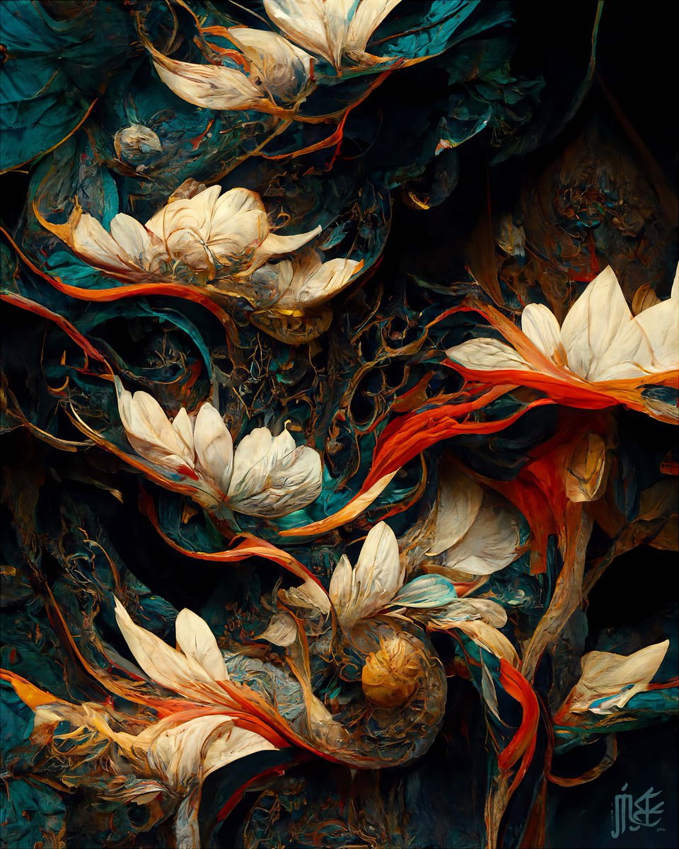 Good morning!! At the base of the tree where the flowers grow, there is magic...