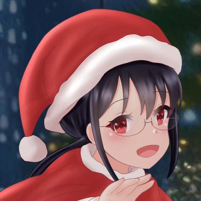 クリスマスのやつを先に仕上げたのでついでにアイコンもクリスマス仕様にします!!#新しいプロフィール画像 