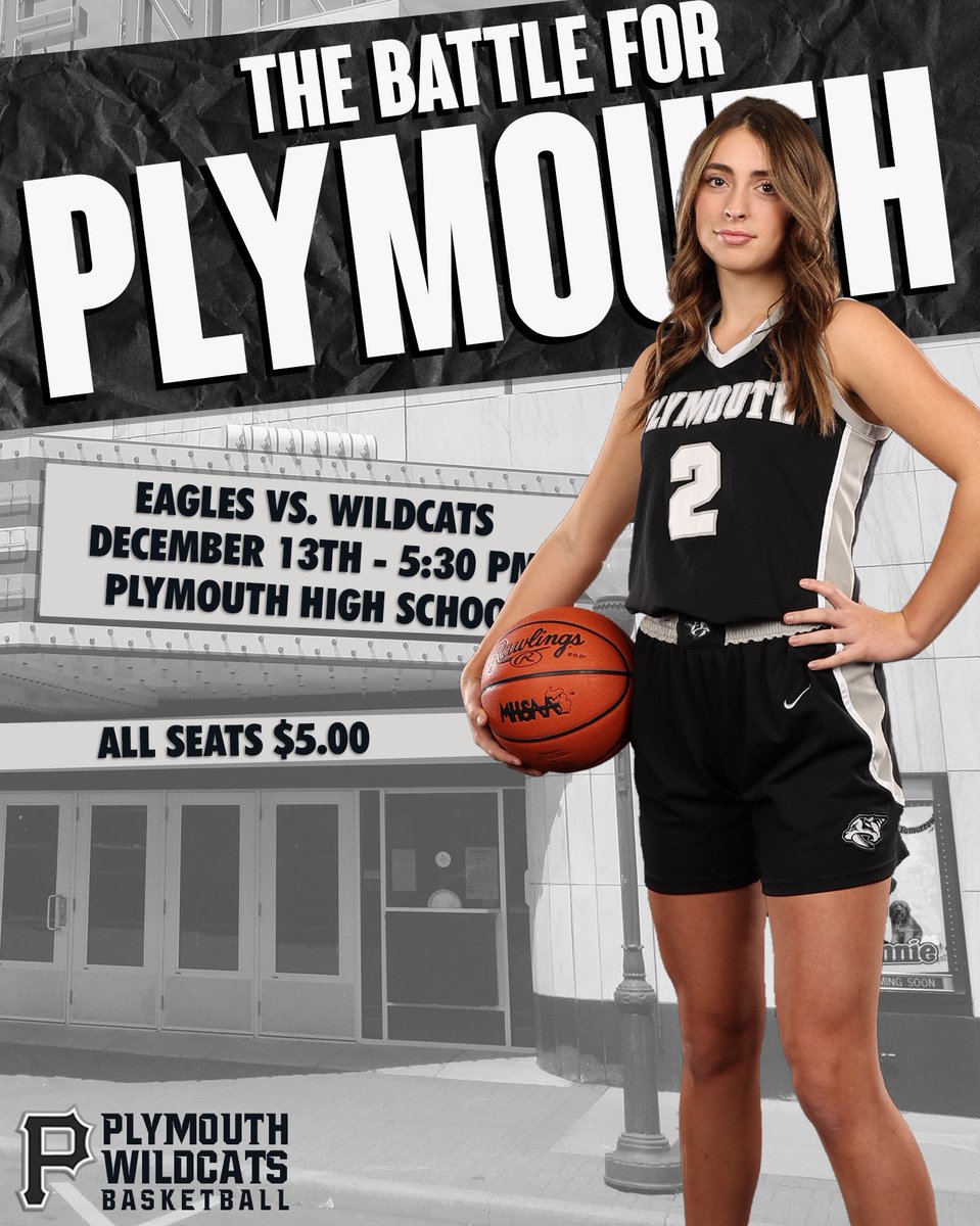 We’re back in our gym tonight!!
Cats vs Plymouth Christian
5:30 pm
#weareplymouth #gocats #w1n