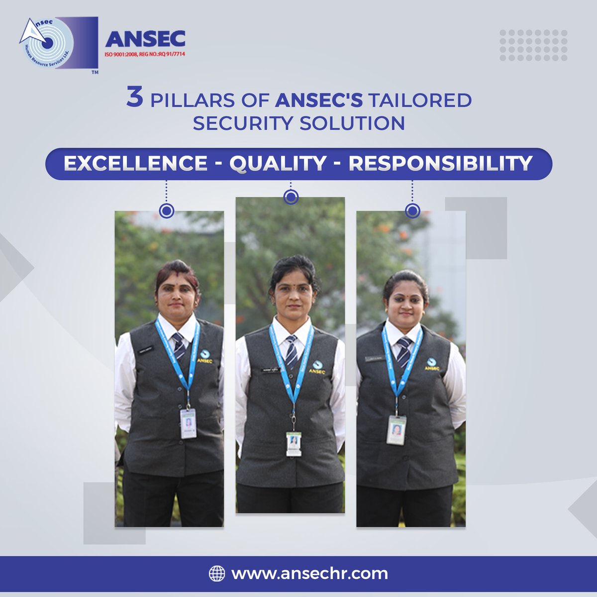 AnsecHuman's tweet photo. Our business operations are synonymous with excellence, quality, and responsibility, and they serve as the fundamental pillars of our leading security service.
#Ansec #ansecsecurity #security #securityservices https://t.co/cCeVI56D1u