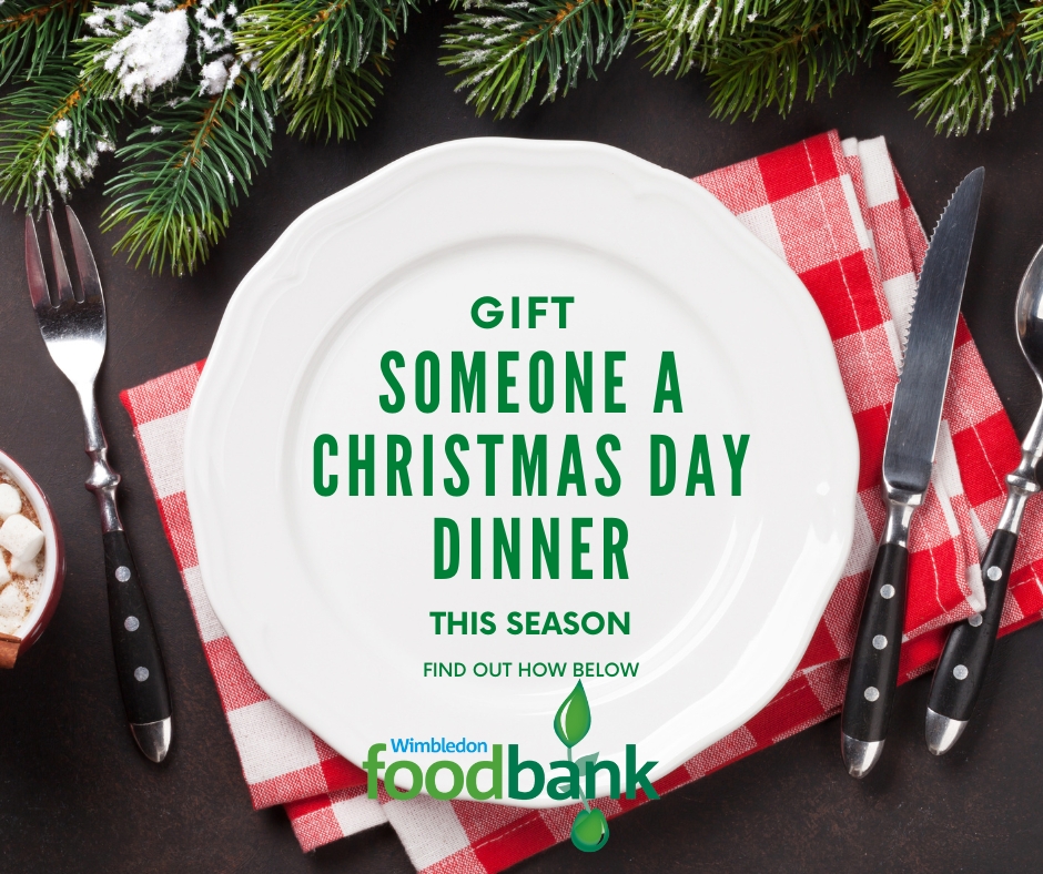 A supermarket gift card for £10 or £20 will allow a family to buy the makings for a Christmas dinner.
The drop-off address is:
Mondays, Tuesdays, Thursdays Times: 10 am till 12 noon
Canterbury studios (1/2 studio)
77a Canterbury Road, SM4 6QW
Click link
wimbledon.foodbank.org.uk/give-help/chri…