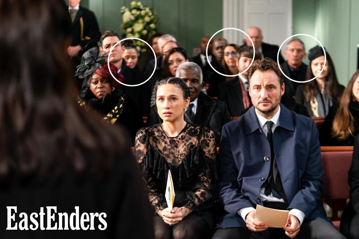 thenikkidiaries's tweet photo. June Brown's real-life children Sophie, Nim and Billy, appeared as mourners at Dot's funeral in the special episode yesterday ๐ค
#EastEnders #RememberDot https://t.co/w7OVaezV5S