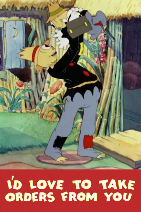 I'd Love to Take Orders from You, 1936 - ★★★

Cute cartoon with some beautiful art &amp; animation. It doesn't show any of the crazed, energetic style we associate with Tex Avery and it's rarely funny, but it looks great and I like the character designs.