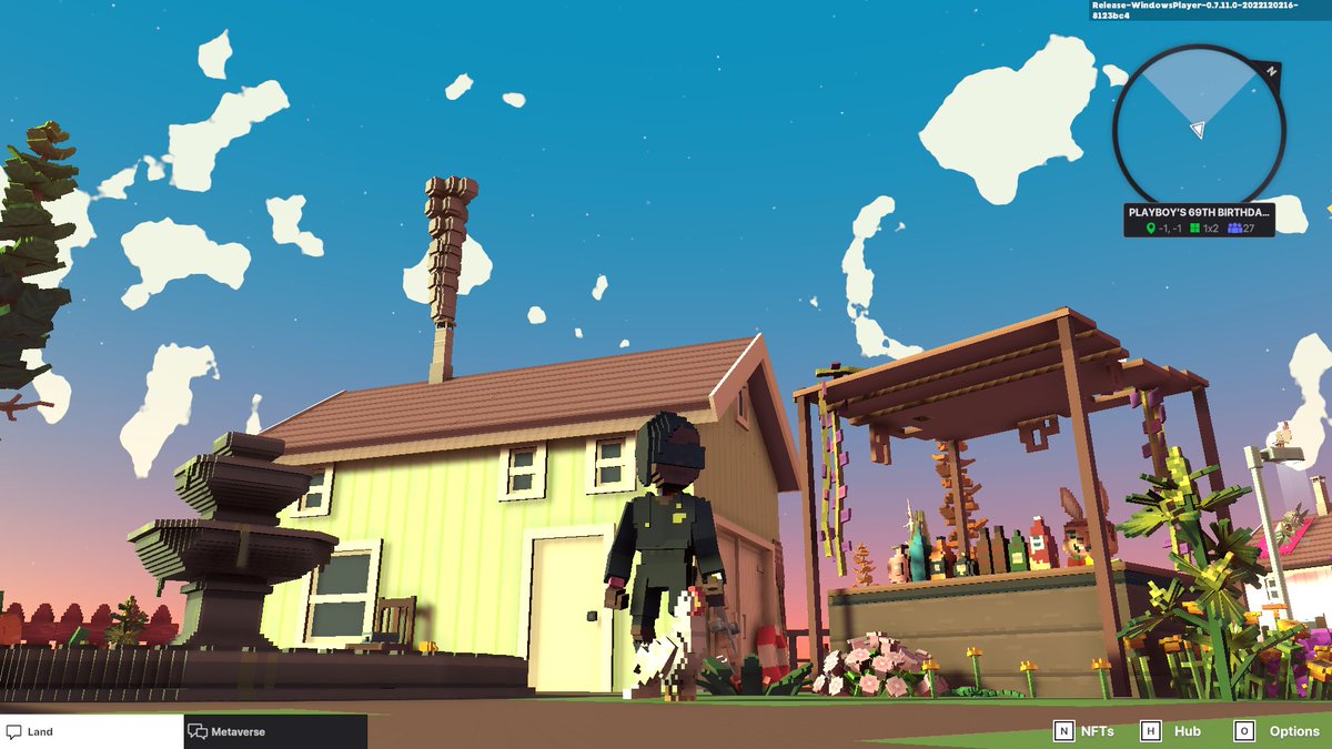 DABERMAN05's tweet photo. @TheSandboxGame @Playboy Celebrating @PLAYBOY’S 69TH BIRTHDAY PARTY! 👯‍♀️ https://t.co/kKjPoF9fug