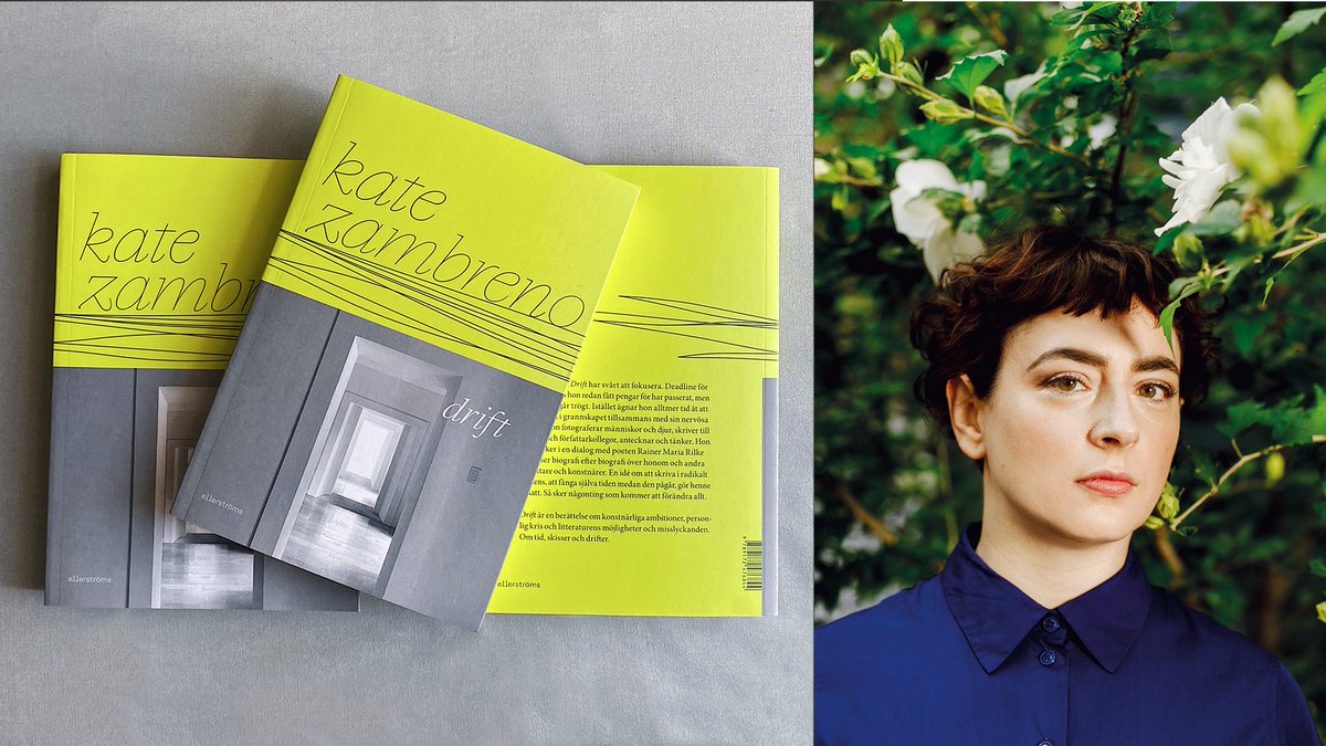 Kate Zambrenos Drift är en berättelse om konstnärliga ambitioner, personlig kris och litteraturens möjligheter och misslyckanden. Om tid, skisser och drifter.

Köp boken här eller i välsorterade bokhandlar:
lnkd.in/eGa7HNGb