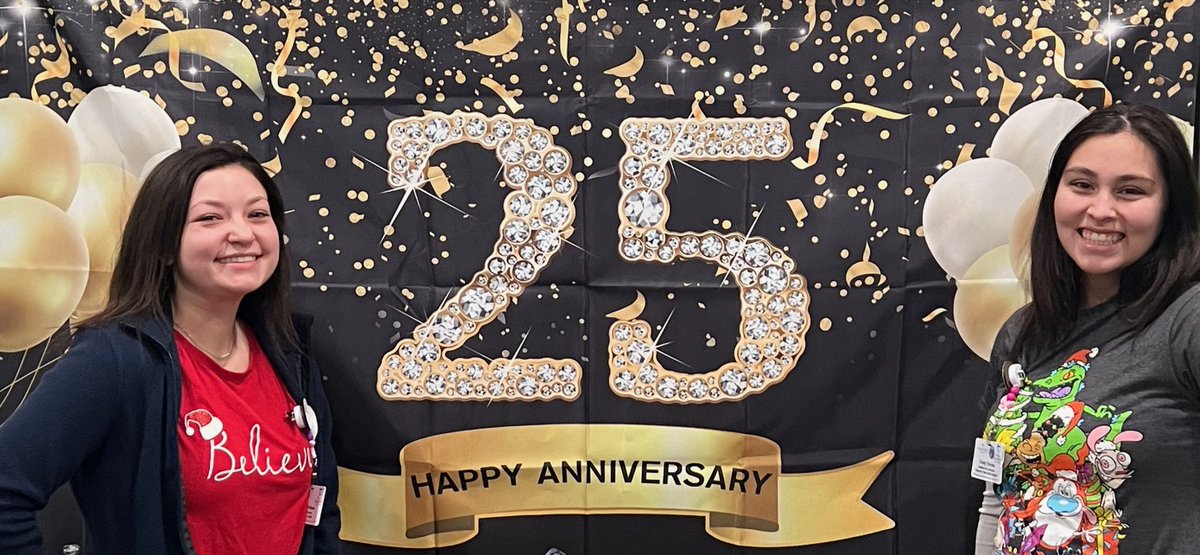 Kicking off our 25th Anniversary.  #WhyITrilogy