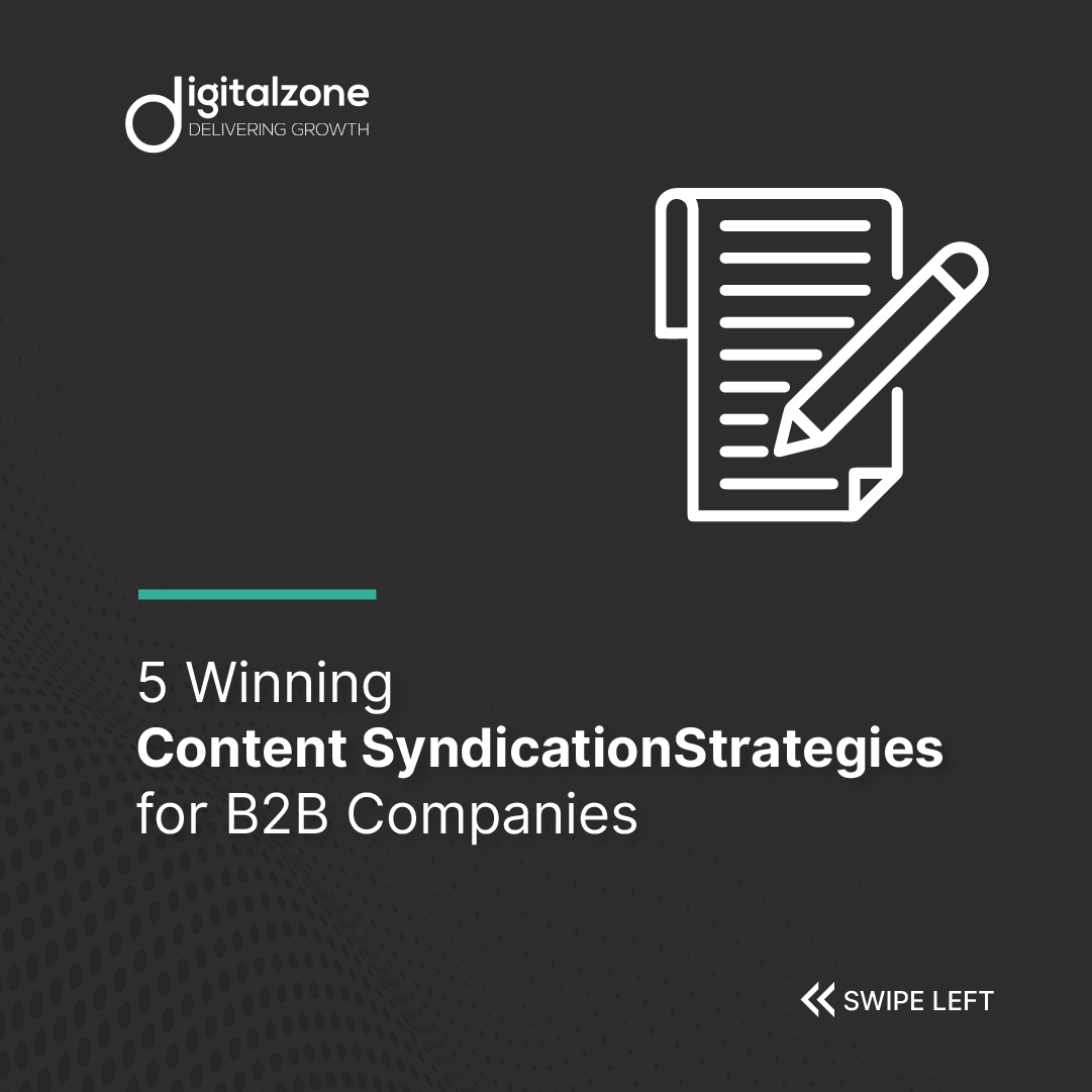 digitalzoneB2B's tweet photo. 4. 5 Winning Content Syndication Strategies for B2B Companies 

Visit here: https://t.co/oEM1nJqVbI

#DigitalMarketing #B2Bmarketing #Blogs #BlogStrategy #Blogspost #Digitalzone https://t.co/83Yl3ttOa5