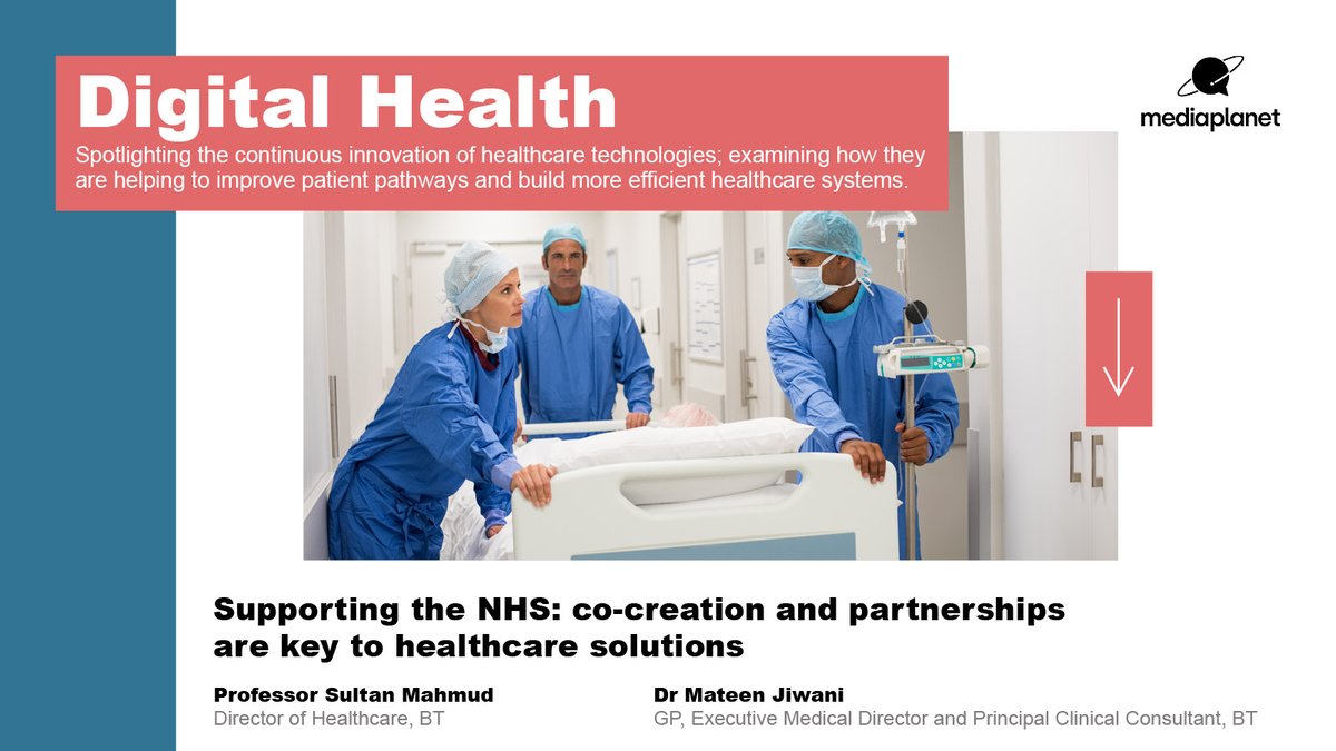 MediaplanetUK's tweet photo. #digitalhealthcampaign launches today, distributed inside the and online at https://t.co/nqYg01xuz1 featuring @ProfSulMahmud with @bt_uk
#healthcaretech #healthcaresolutions #patientcare #patientpathways https://t.co/vQZZF0oeZT