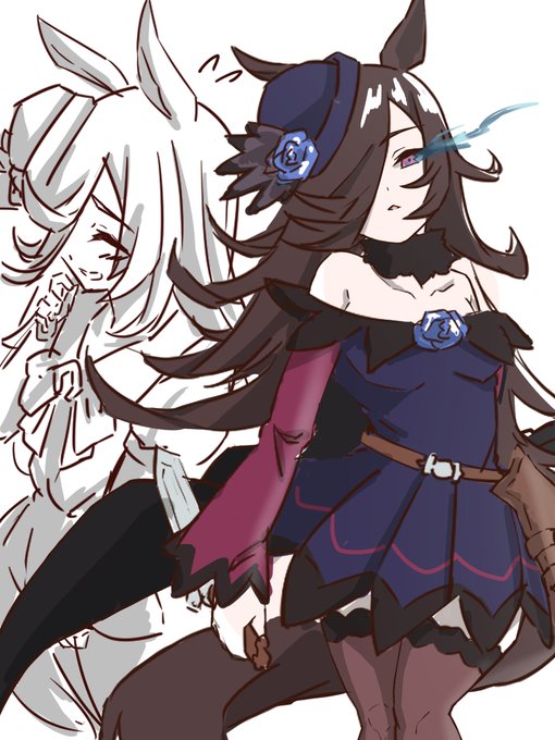 ざっくりライスシャワー
#ウマ娘 