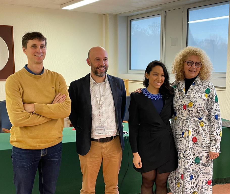 AnaCHdez_'s tweet photo. I’m glad to have finished these 3 years of thesis at the #RESINFIT @unilim @Inserm under the direction of @marie_ploy, and with collaboration of @CHULimoges.
What a joyful adventure in science! https://t.co/muVJOKktAO