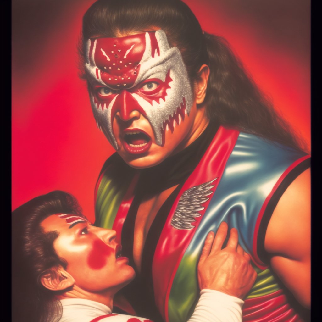 prowrestlebrain's tweet photo. #prowrestling #wwe #wrestling #aew #nxt #smackdown #raw #wweraw #njpw #wwf #wrestlemania #professionalwrestling #wrestler #prowrestler #indywrestling #wwenetwork #wweuniverse #wwenxt #impactwrestling #roh #wcw #womenswrestling #luchalibre #AIart #AIArtwork https://t.co/kLIpKKTBsC