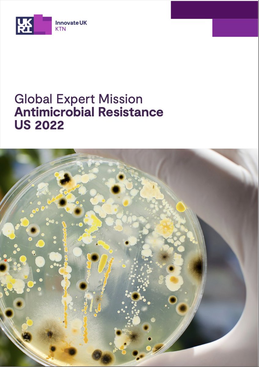 Yesterday we launched the report of our @KTNUK Global Expert Mission to the US on #OneHealth &amp; #AntimicrobialResistance - highlighting opportunities for UK-US collaboration in human #LifeSciences and #VeterinaryMedicine for improving #AMU and tackling the global threat of #AMR 🦠