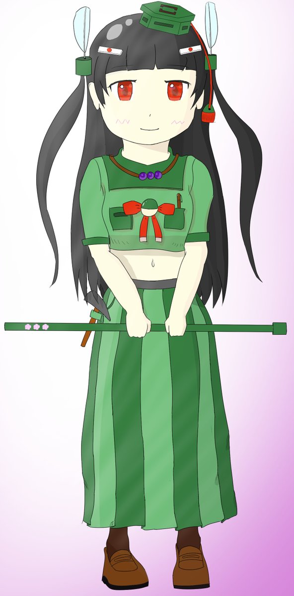 チリちゃん「チリちゃんをデジタルで描き始めてからすでに三年半が経ってしまったらしいです。 」|マイナス6🎨🎮🎞のイラスト