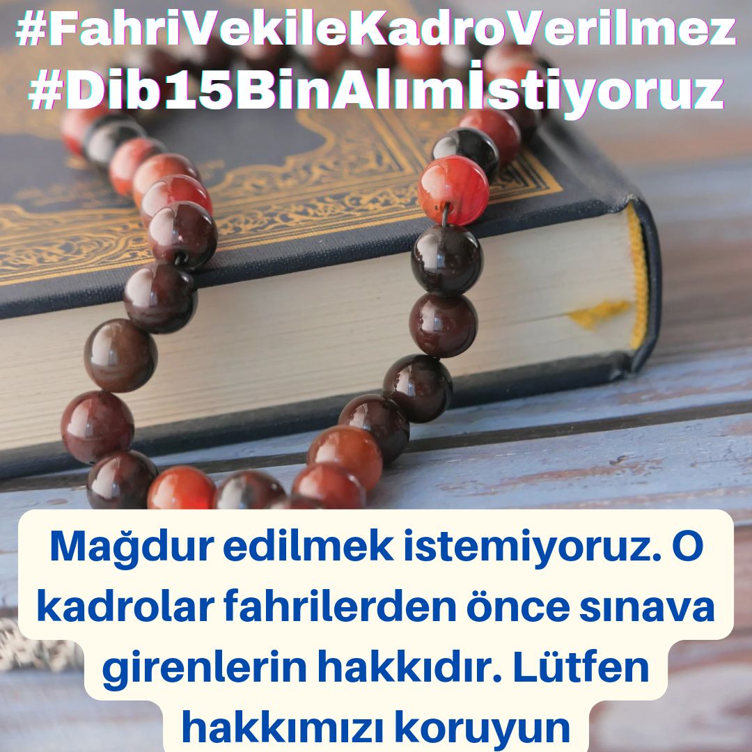 ElifMohammad's tweet photo. Saygı değer milletvekilleri,yıllarca bizleri sınavlara tabi tutulduk ve ciddi bir birikim elde ettik. Az kontenjan sebebi ile mağdur oluyoruz Bunun yanında başkalarına kadro isteyip alanımızı daraltıyorlar bu durumdan şikayetçiyiz
#Dib15BinAlımHakkımız
@alicumhurtaskin https://t.co/Wwq6fK1gMS