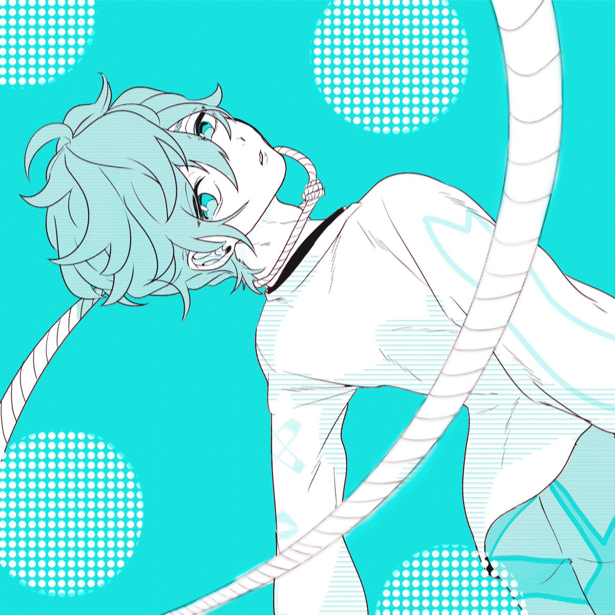 「みなと おおせ。 」|うめしゅのイラスト
