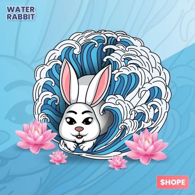 Frankscott99's tweet photo. @AltCryptoGems We buy 🐰 WaterRabbit $HOPE
It’s been a tough year for the world collectively, but 2023 will be the Year of the ‘Water Rabbit’. The sign of a Rabbit is a symbol of longevity, peace, and prosperity. 

Join us and Prosper into 2023

Only 80k marketcap https://t.co/owt4npSkjT