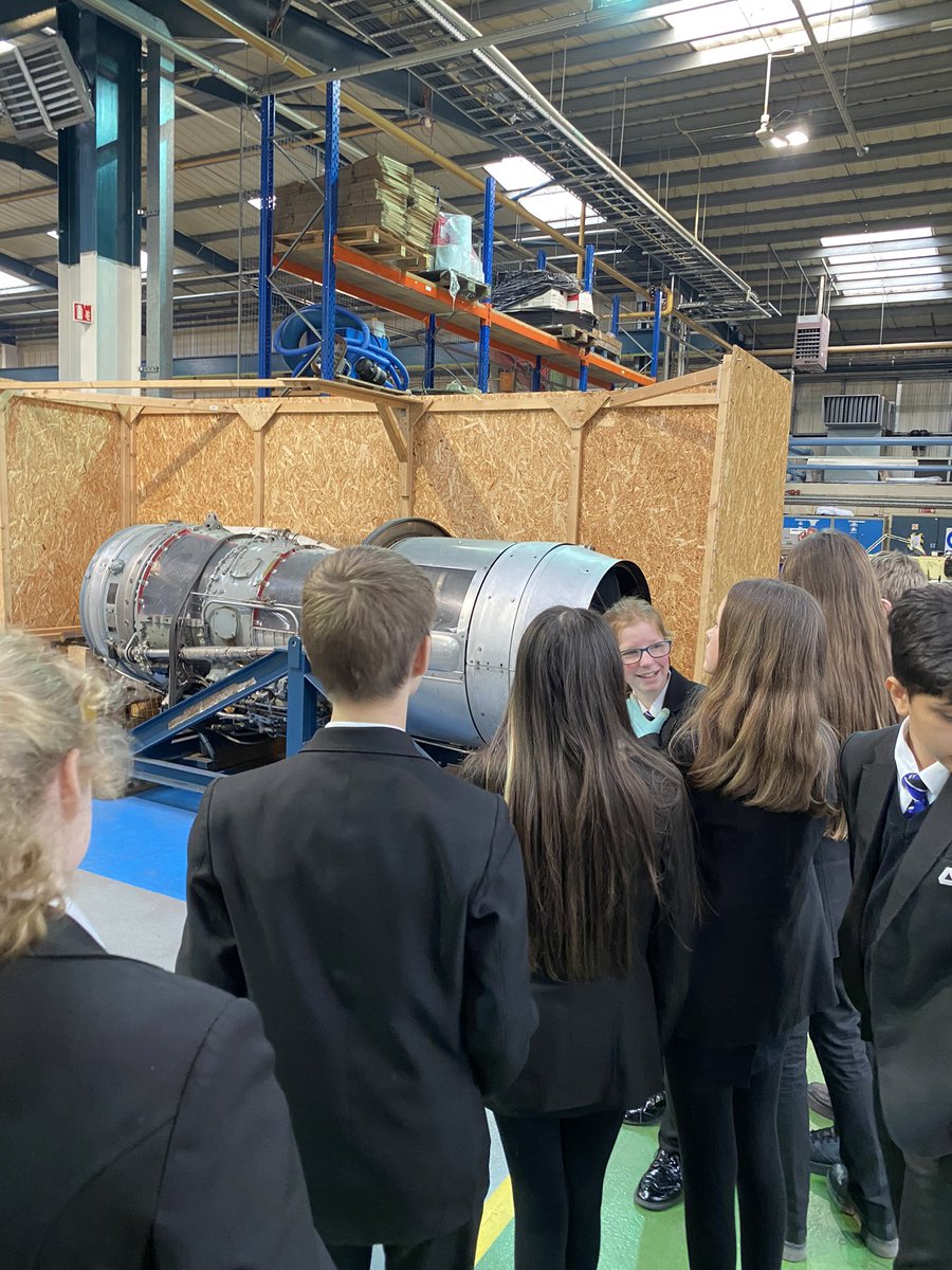 Our #DeltaWing engineers are loving their tour of CBE+ <a href="/DeltaDarton/">Darton Academy</a> #ProudofDarton