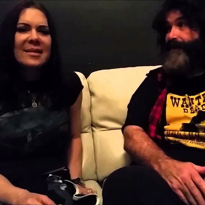 angieteamchyna's tweet photo. Chyna when she reunited with Mick Foley #RememberingChyna 😍
Angie TeamChyna 😊 https://t.co/Y5lEL7FPiN