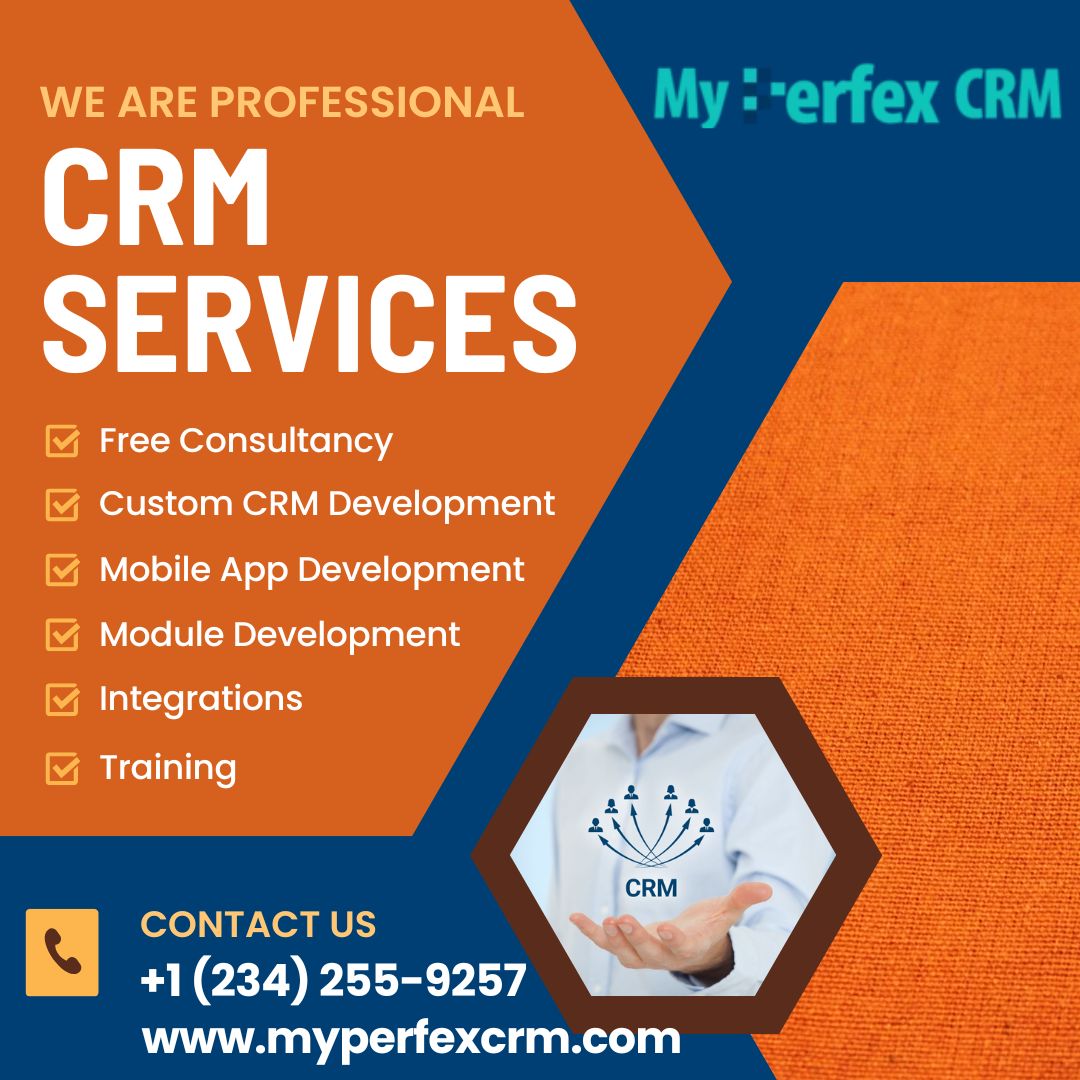 MyPerfexcrm's tweet image. CRM service is a technology that supports the management of relations and interactions between the company, clients, and potential clients.
#crmservices #myperfexcrm #moduledevelopment #consultancycrm #training
Contact us:
bit.ly/3UlGFcH
SUPPORT@MYPERFEXCRM.COM