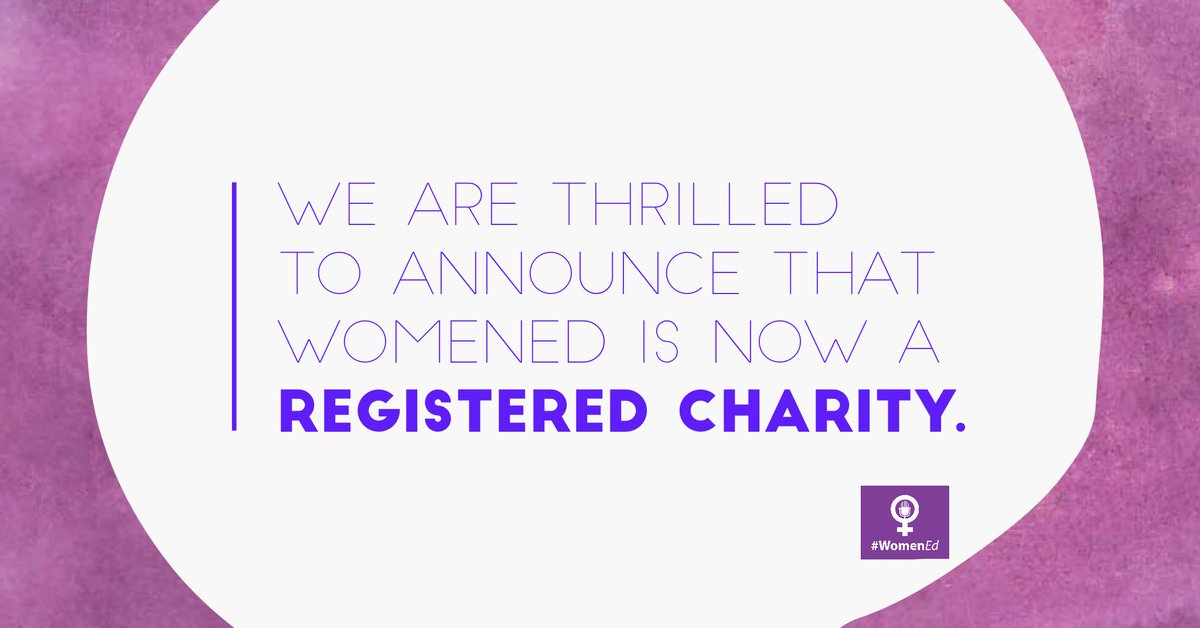 Huge news for us! 🥳🥳🥳🥳🥳

This will help us to achieve greater #impact in support of aspiring and existing women leaders in global education. #WomenEd 💜💜
