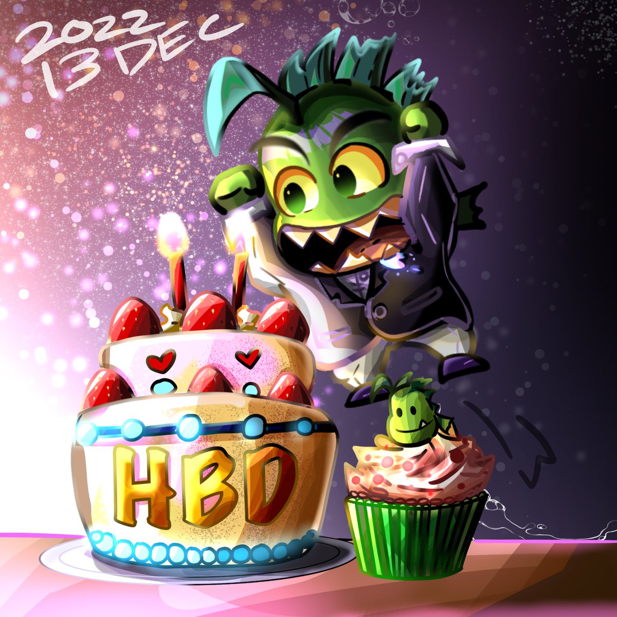 Lohankkuo's tweet photo. Happy Birthday Mr Piranha-26!!! 
🥳🎂
#thebadguys
#mrpiranha
#バッドガイズ https://t.co/HxjZUug1tI