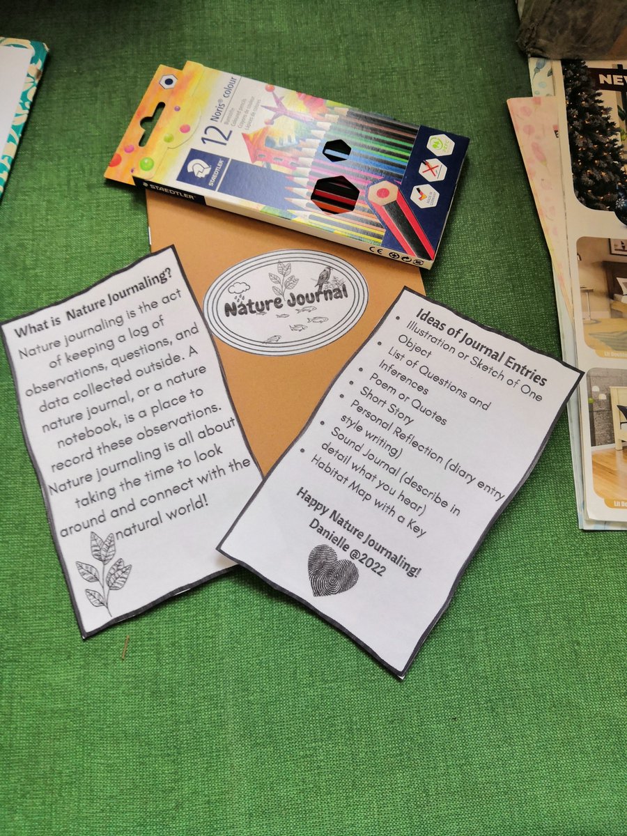 LSKlearning's tweet image. Speaking of The Gift of Time; Xmas gifts for my #StudentExplorers, giving them the opportunity to Gift their Time to nature around them #NatureJournaling💛#ExplorerMindset