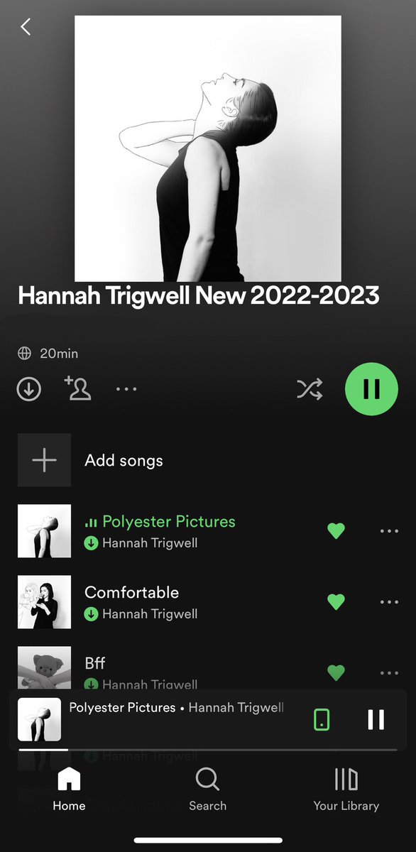 TrigletsUS's tweet image. Can't wait to keep adding more of @HannahTrigwell's bops to this playlist! Watching this album come together is 💯💯💯💃🏻💃🏻💃🏻🎸🎹🥁🔈🔈🔈🥰🥰🥰