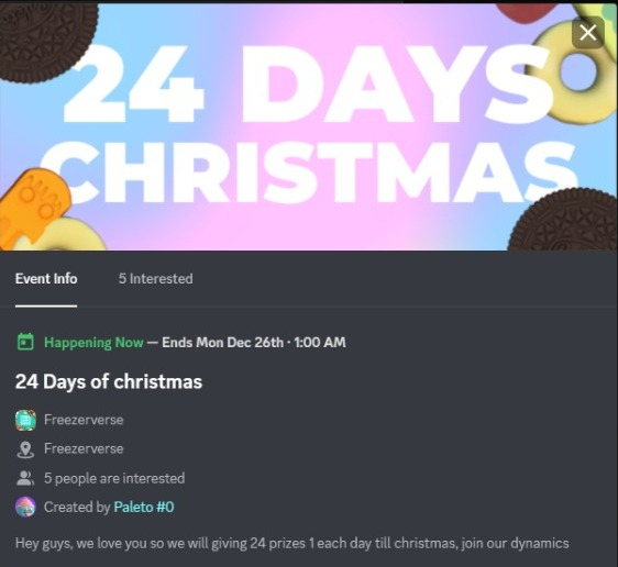 Osc_168_'s tweet photo. #Yipikaye!!!
I got this from @freezerverse
at 24days of Christmas giveaway
Come join us here
https://t.co/dPUkOpjUKe
#NFTGiveaway #NFTGiveaways #NFT #NFTgaming #NFTCommunity #NFTartwork #NFTartist #NFT #NFTshill #NFT #NFTCommunity #NFTCollection #nftpolygon https://t.co/BKc5lahfP3