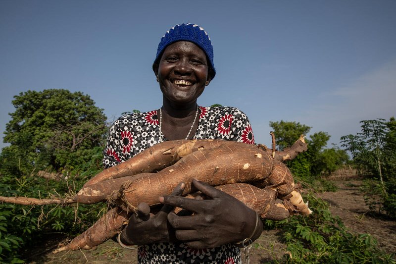 CERFAM_4_Africa's tweet photo. ❝ #Cassava has great potential to drive Africa's development. We need to be conscious that #cooperation, investment &amp; #partnerships are essential to increase &amp; develop the capacity of the cassava #ValueChain in Africa🌍.
@cnnikoi @WFP Regional Director for West &amp; Central https://t.co/Kc8sVbHQ9d