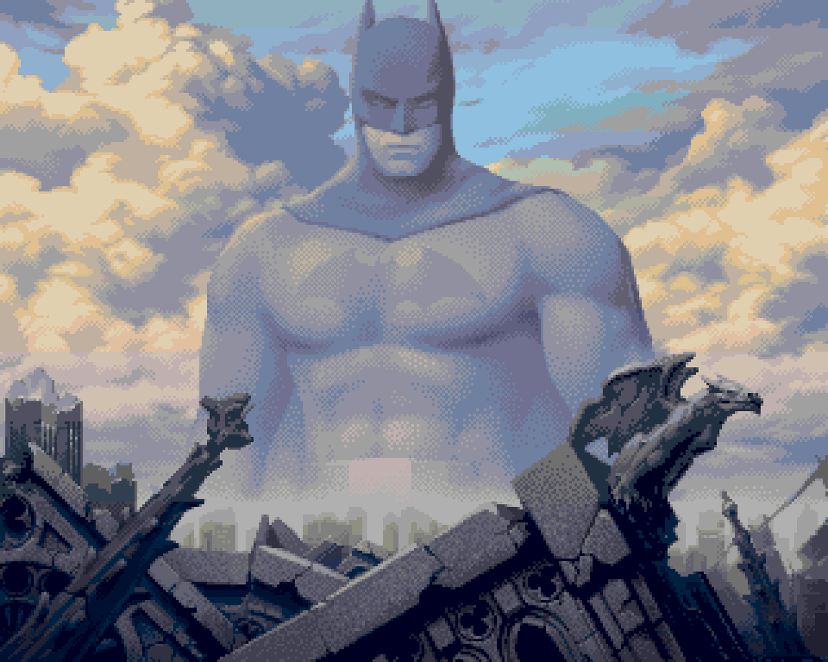 M_Antonio_del_C's tweet photo. Batman Rises (Amiga, 2022)
#demoscene #pixelart https://t.co/aNlAmmgaYJ
