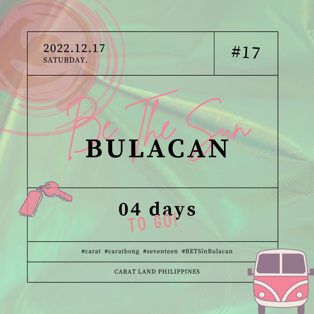 CaratLandPH's tweet photo. 4 DAYS TO GO!

Before the concert, we would like to remind CARATS of some Reminders Regarding Fan Behavior. Kindly take note of these so everyone will have a nice concert experience this coming Be The Sun in Bulacan! ✨

—
#BeTheSuninBULACAN 
December 17 | 6PM PHT https://t.co/HxPD9aNBVF