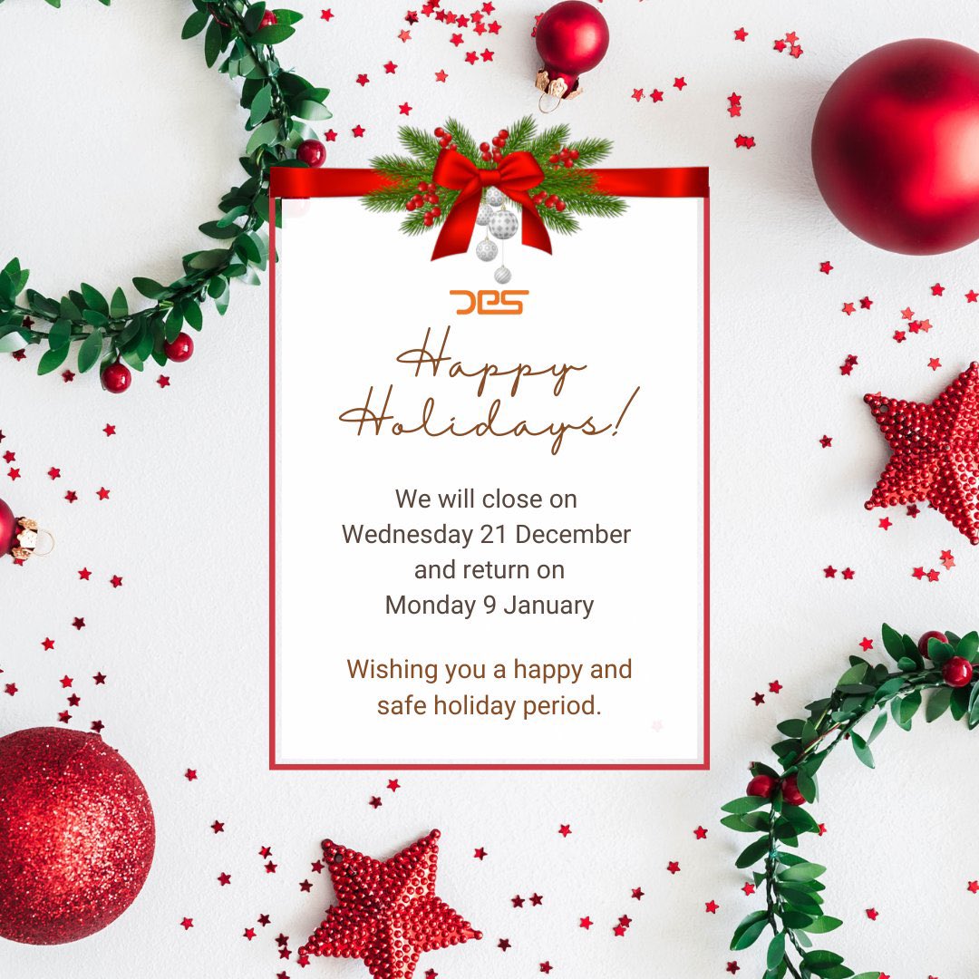 DarrtamS's tweet image. We will be closing for Christmas on the 21st of December and will be back on the 9th January, 2023.  

Peace and joy to you and your family this holiday season. 🎄🤍

#DarrtamPrintSolutions #Darrtam #Holidaybreak