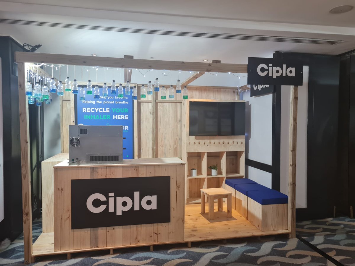CiplaAfrica's tweet photo. After this year's ALLSA conference, our respiratory stands were donated to LIV foundation to be upcycled. All the conferencing material has been converted into Wendy houses which serve a multitude of functions at the LIV village.
#caringforourenvironment https://t.co/j2yo9Ks3v7