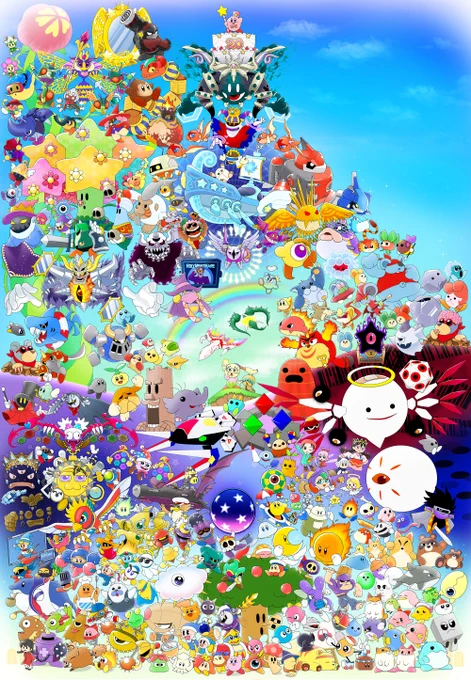 #星のカービィ30周年を365日祝いたいチャレンジダークデデデならDDDDになったのにね 