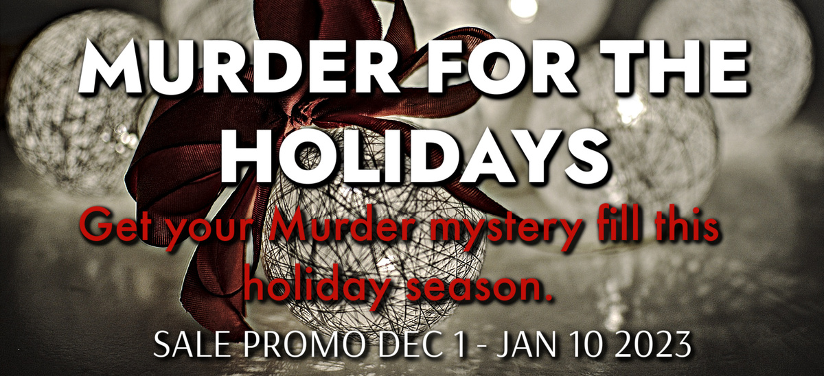 Two of my books are included in this festive promo!
Murder for the Holiday's mystery promo - all subgenres on festive season promo now! books.bookfunnel.com/murderholidays…