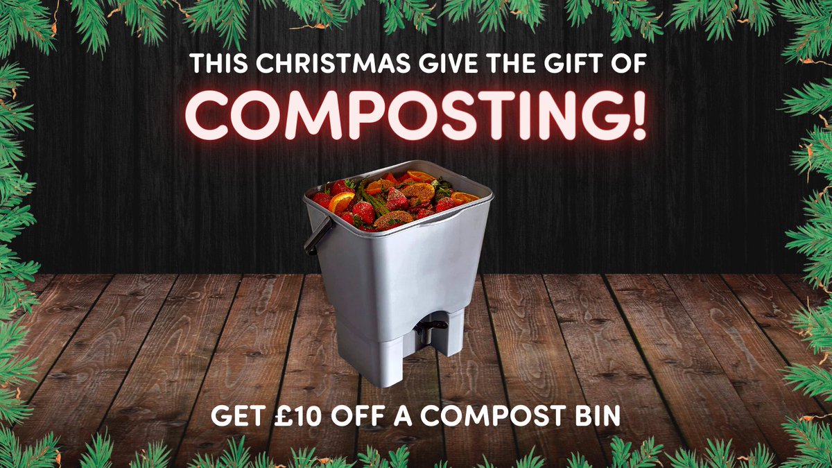 recycle4gm's tweet photo. Looking for the perfect present for a plant lover? π Get Β£10 off compost bins at https://t.co/lCFnzw7HqS (Greater Manchester residents excl. Wigan) #LetsCompostNow https://t.co/O0LEtVCFKN