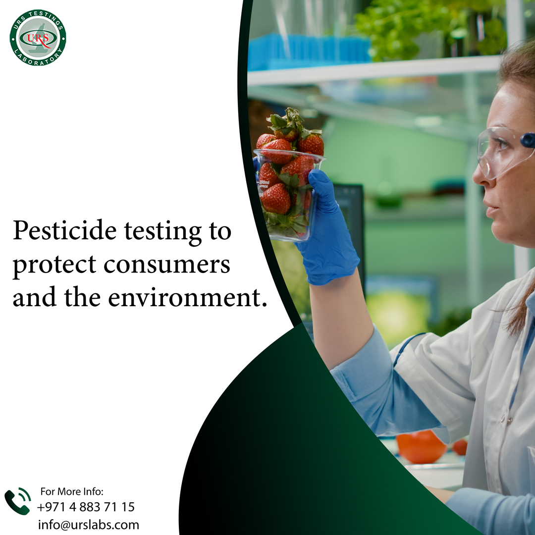 UrsLaboratory's tweet image. URS LAB can help. We test for pesticides in fruits and vegetables, and we have the experience and expertise to ensure that your products meet food safety standards.

+971 4 883 71 15
#Pesticidetesting #Foodsafetytesting #URSTestingLaboratory #URSLab #URSLabUAE #Chemicaltesting