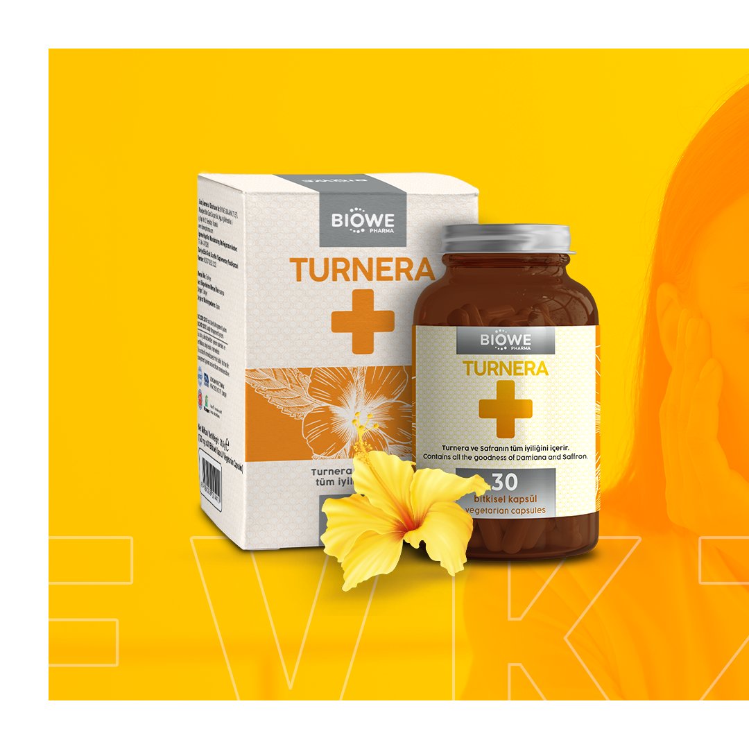 Zevk yoksa Turnera+ var.

Detaylı bilgi için:
turneraplus.com
05302924093

Takviye edici gıda normal beslenmenin yerine geçmez ve ilaç değildir.

#biowe #bitkisel #gıdatakviyesi #biyoaktif #ekstrakt #bitkiözü #vajinismus #turnera #damiana #libido #zevk