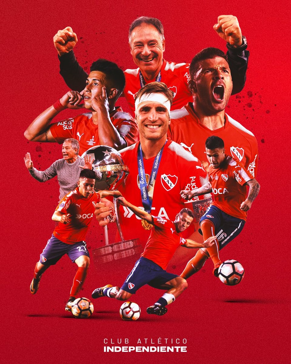 Independiente's tweet photo. Copar el Maracaná y dar la vuelta en el patio de casa las veces que sean necesarias.

#TodoRojo 🔴 https://t.co/LvoTRzyP3Q