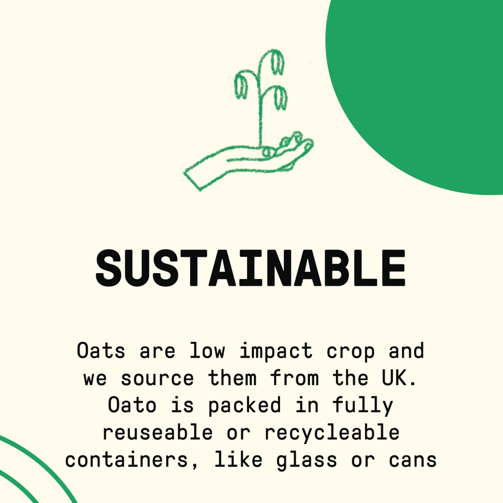 oatofresh's tweet photo. Tetrapaks are not widely ‘recycled’. The pack is also made up of 20% polyethylene and 5% aluminium which do not biodegrade. 
All our Oato glass bottles are cleaned and refilled therefore reducing unnecessary waste.⁠
⁠
https://t.co/PMY3suVuYa

#oato #oatofresh #oatmilk https://t.co/dQoipVOXkM