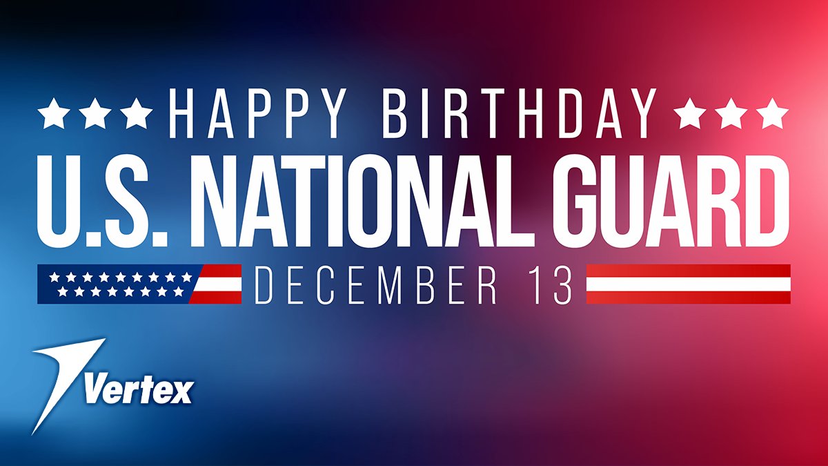 VTX_Co's tweet photo. Happy Birthday to the @USNationalGuard. Thank you for always being ready to join our active-duty forces and protect our country. https://t.co/IL6216BCm3