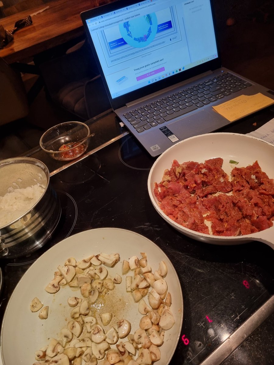 Koken en kijken.. #webinar #essity Cutimed College Exsudaatmanagement